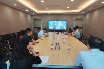 皇冠体育博彩公司到访招银租赁并出席Ardmore交接文件签署仪式