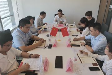 皇冠博彩党支部 召开党史学习教育专题组织生活会